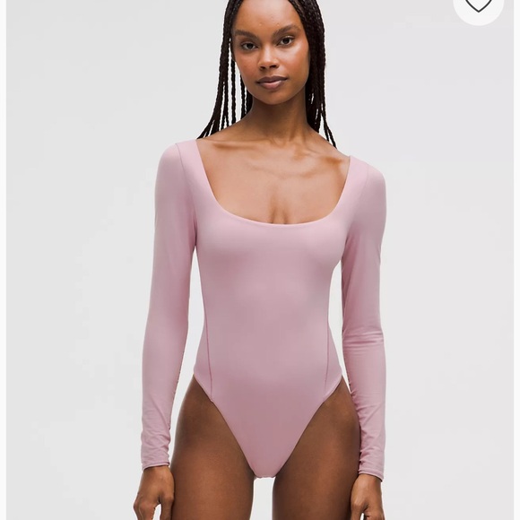 NWT LuluLemonSeriously Soft Nulu Square-Neck Bodysuit - Picture 4 of 10